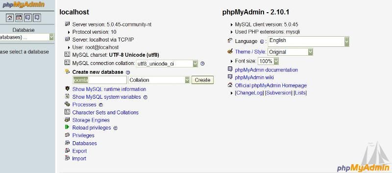 2-pma-menu PHPMYADMIN Menu