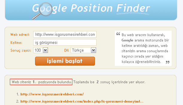 is-gorusmesi-rehberi-google İş Görüşmesi Rehberi Google'da 1. sırada