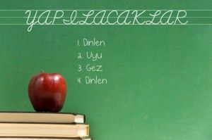 tatilde-yapilacaklar Tatilde Yapılacaklar